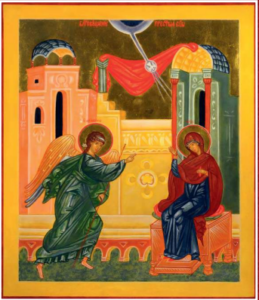 東正教主要節日簡介 聖母領報節