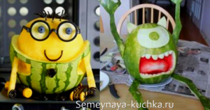 2 1 - Поделки из овощей для школы и сада