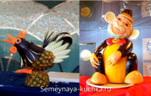 3 - Поделки из овощей для школы и сада