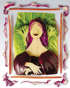 mona - Поделки из овощей для школы и сада