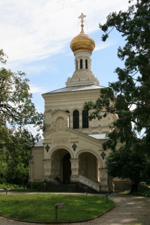 Церковь вмц. Варвары (Веве), Церковь Святой Варвары (Веве)