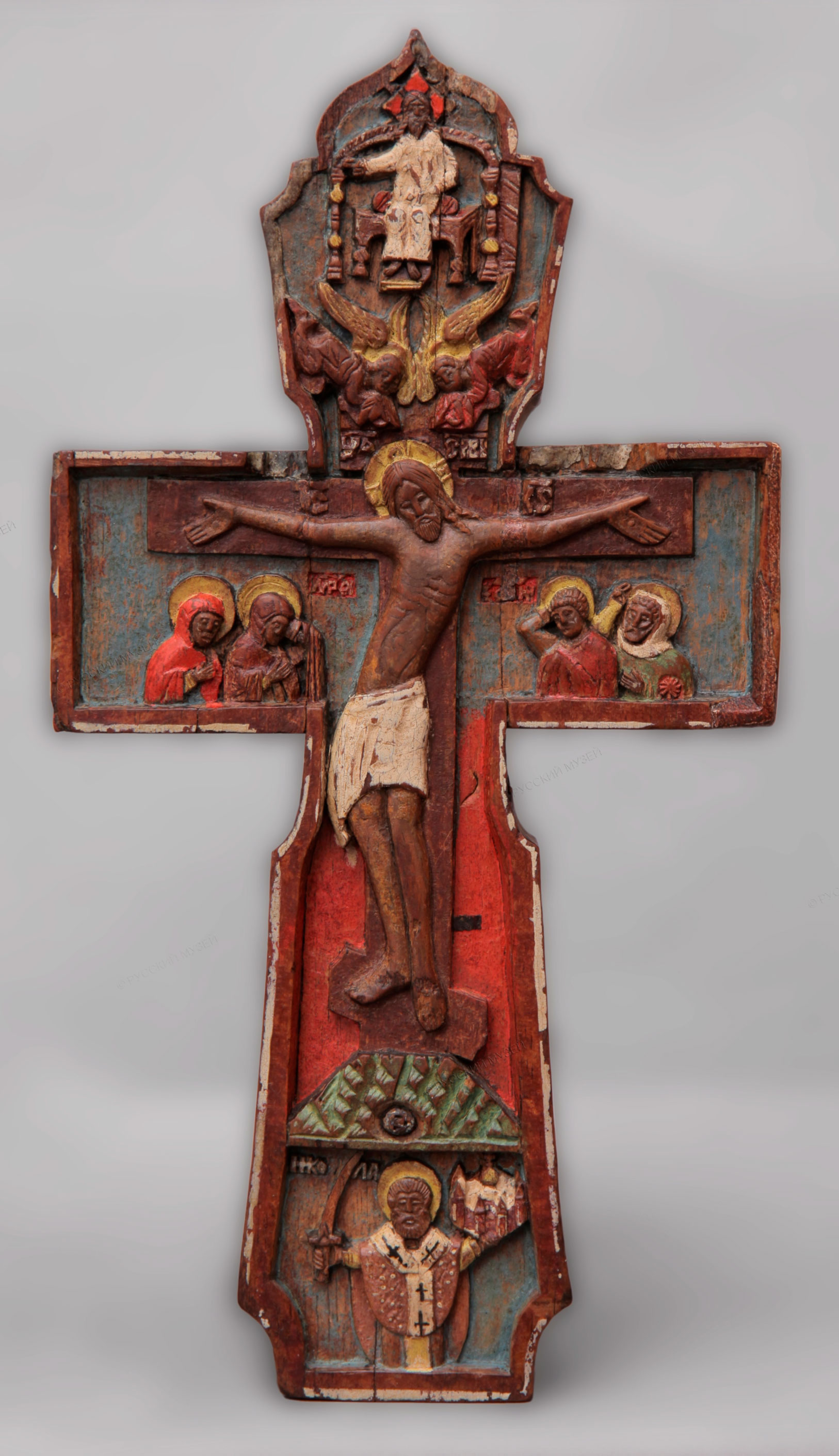 Крест напрестольный, ХVII в.