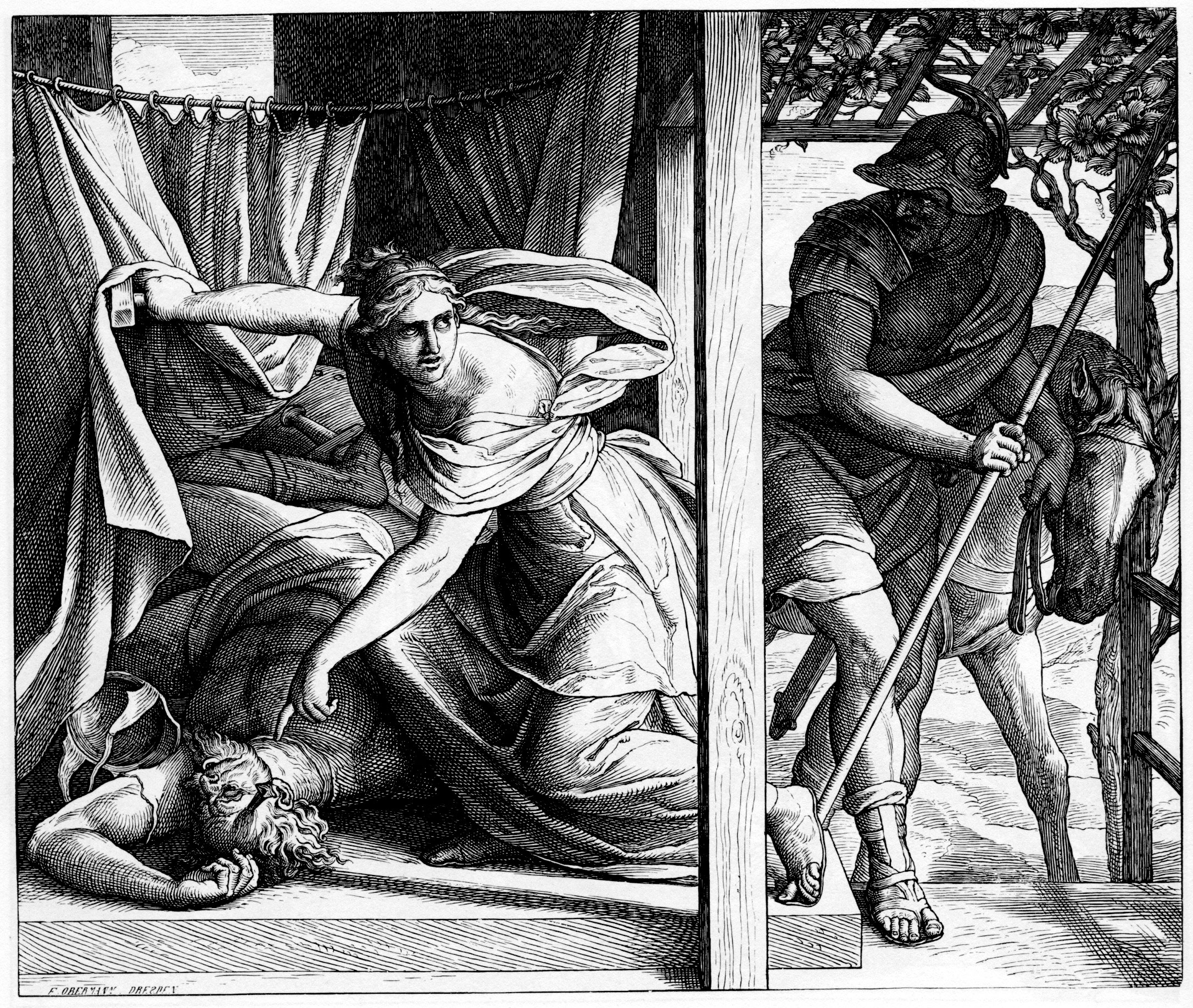 Иаиль поражает военачальника Сисару