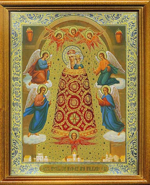 Акафист Пресвятой Богородице перед иконой ее 