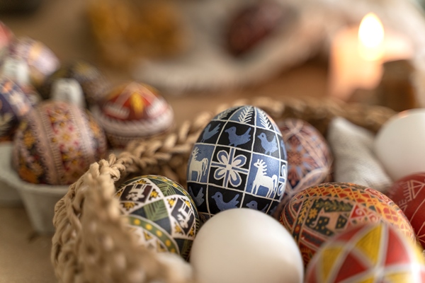 Поделки к Пасхе beautiful decorated easter eggs - Поделки к Пасхе
