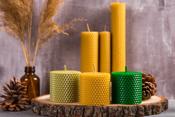 Поделки к Пасхе colored unusual handmade candles element interior - Поделки к Пасхе