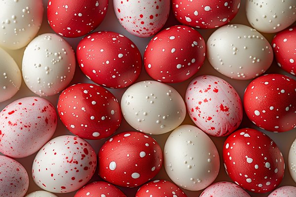 Поделки к Пасхе easter background colorful painted eggs - Поделки к Пасхе