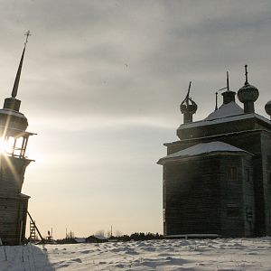 Архангельская обл, дер. Нименьга, храм Спаса Преображения. "Маяк СПАСения"