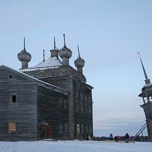 Архангельская область, дер. Нименьга, храм Спаса Преображения