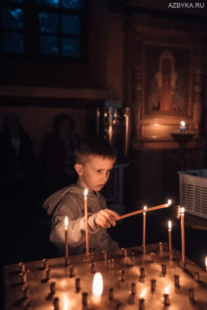 Покаянный канон А. Критского в храме Покрова Пресвятой Богородицы г. Калининград 2024г