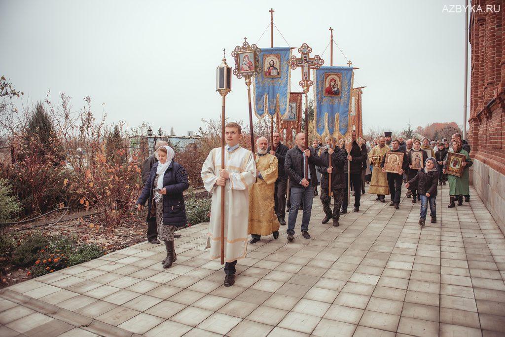 Престольный праздник в храме Казанской иконы Божией Матери с. Латное Воронежская область