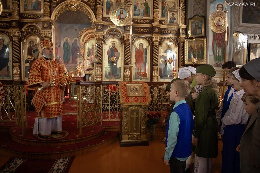 Божественная Литургия, Свято-Успенский храм, г.Славянск-на-Кубани