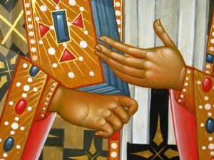 Иконостас храма св.Силуана Афонского в Тамбове Св. Григорий Богослов