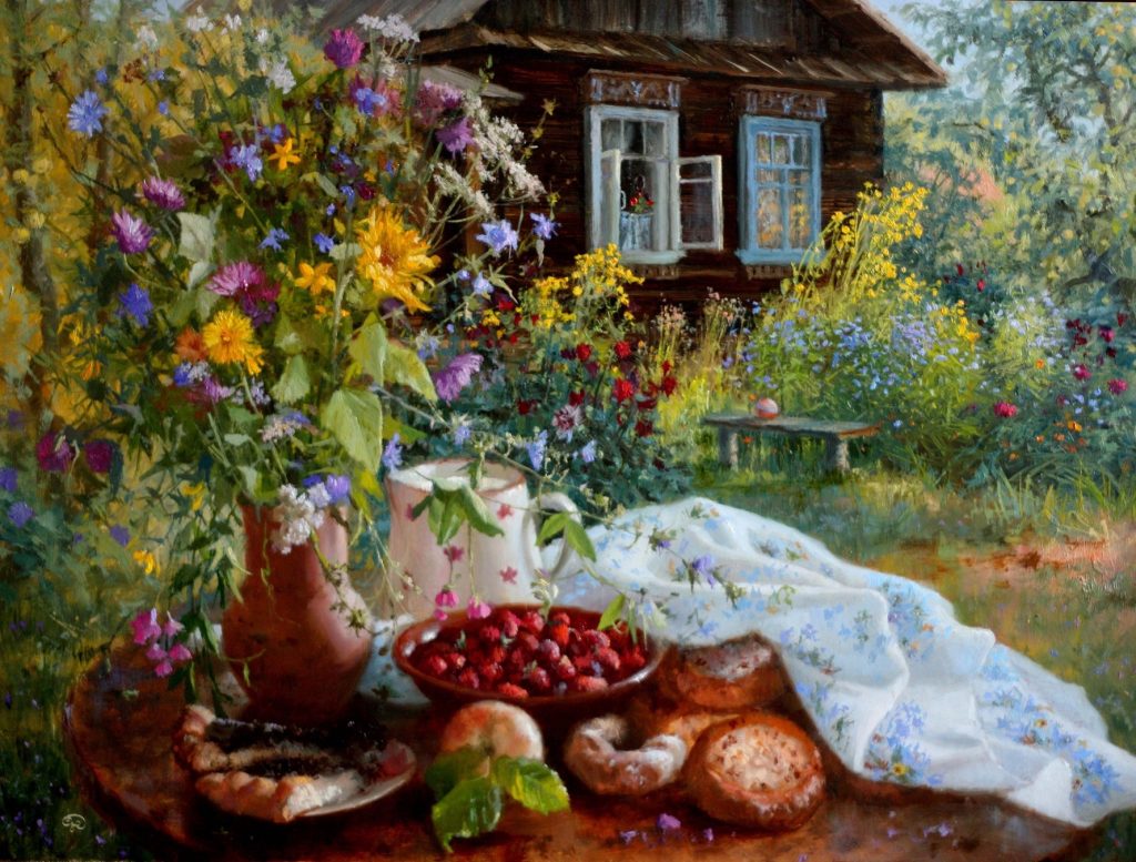 Художник Владимир Жданов натюрморт