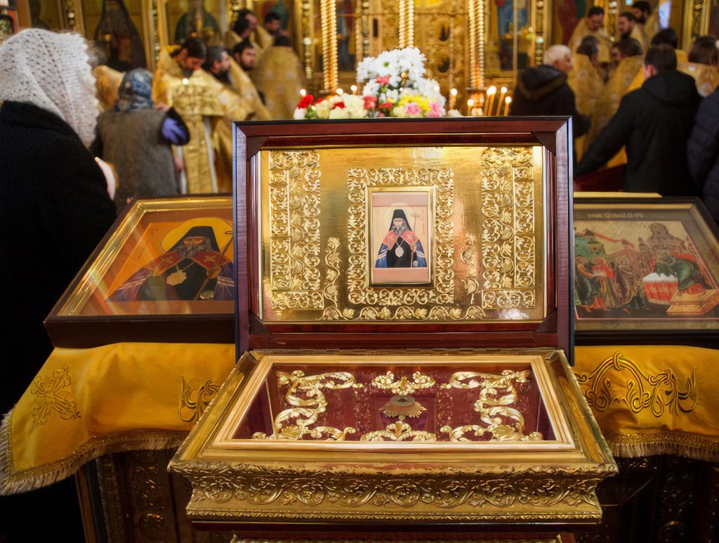 Ковчег с частицей мощей свт. Игнатия