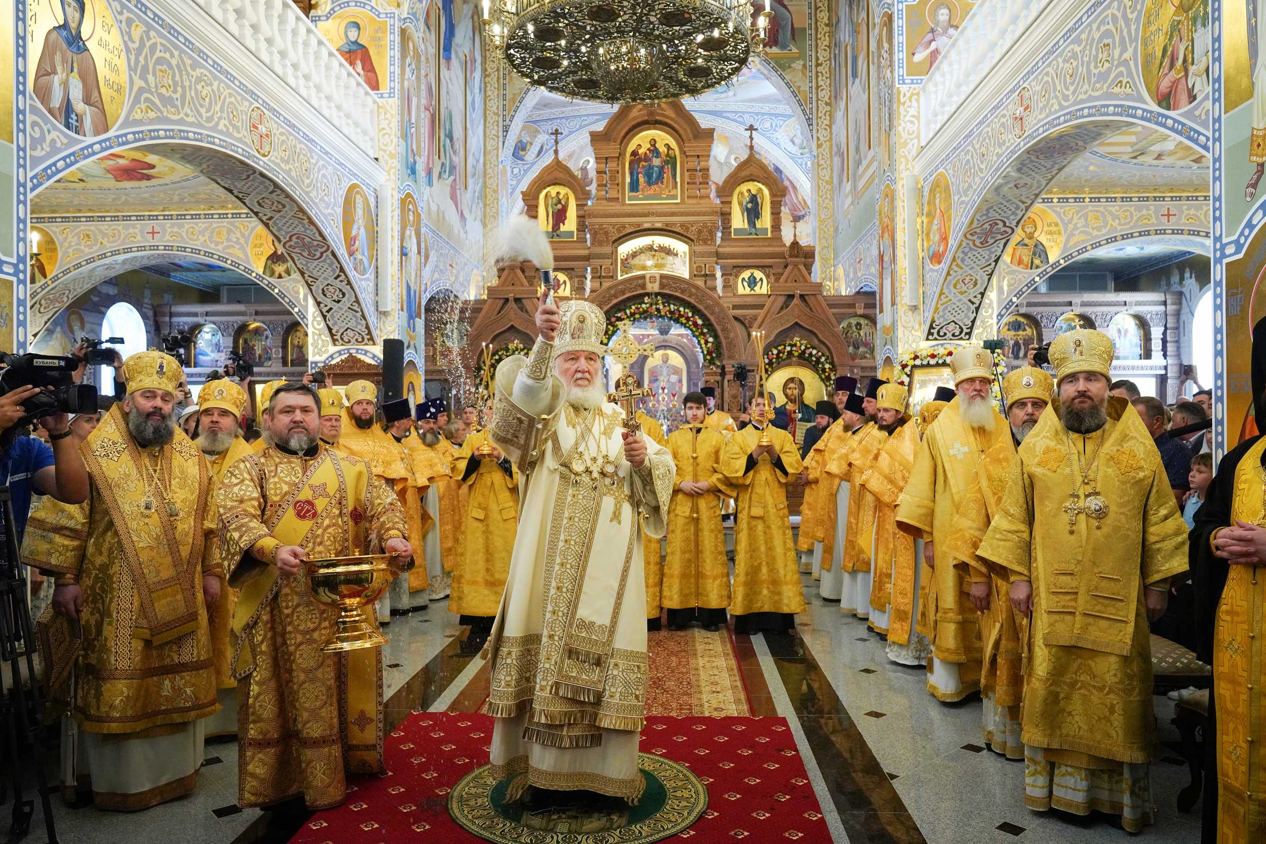 В Краснодарском крае впервые отпраздновали Собор Кубанских святых