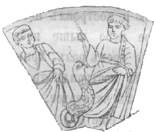 An open book with text on it Description automatically generated