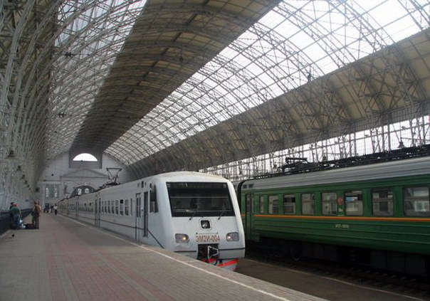 Дебаркадер Киевского вокзала в Москве. Владимир Григорьевич Шухов, 1914-1918