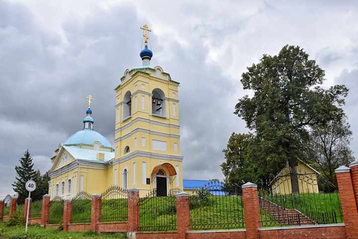 Церковь сергия радонежского село кишкино с1 фото