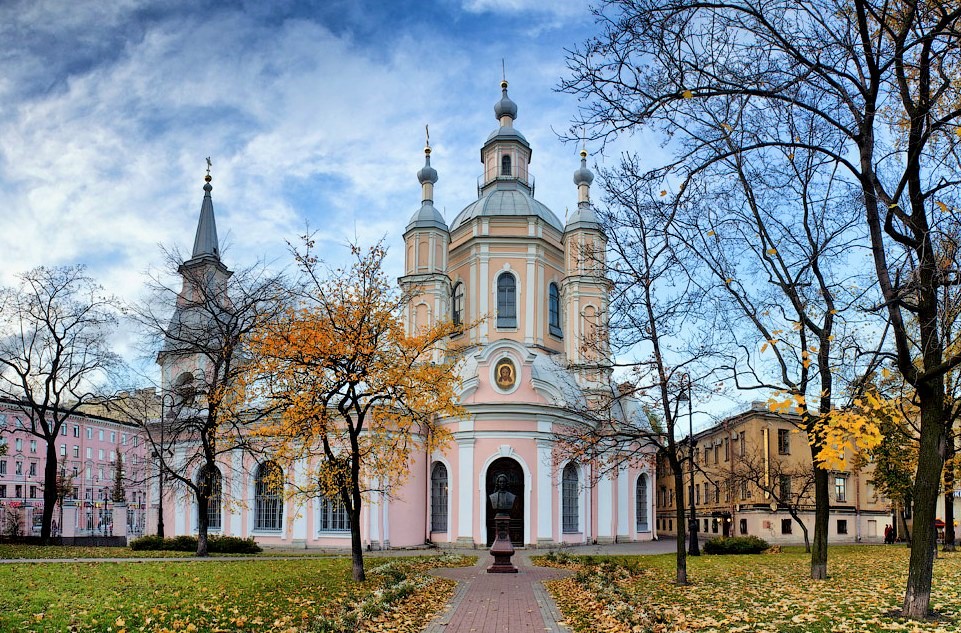 Андреевская церковь в санкт петербурге