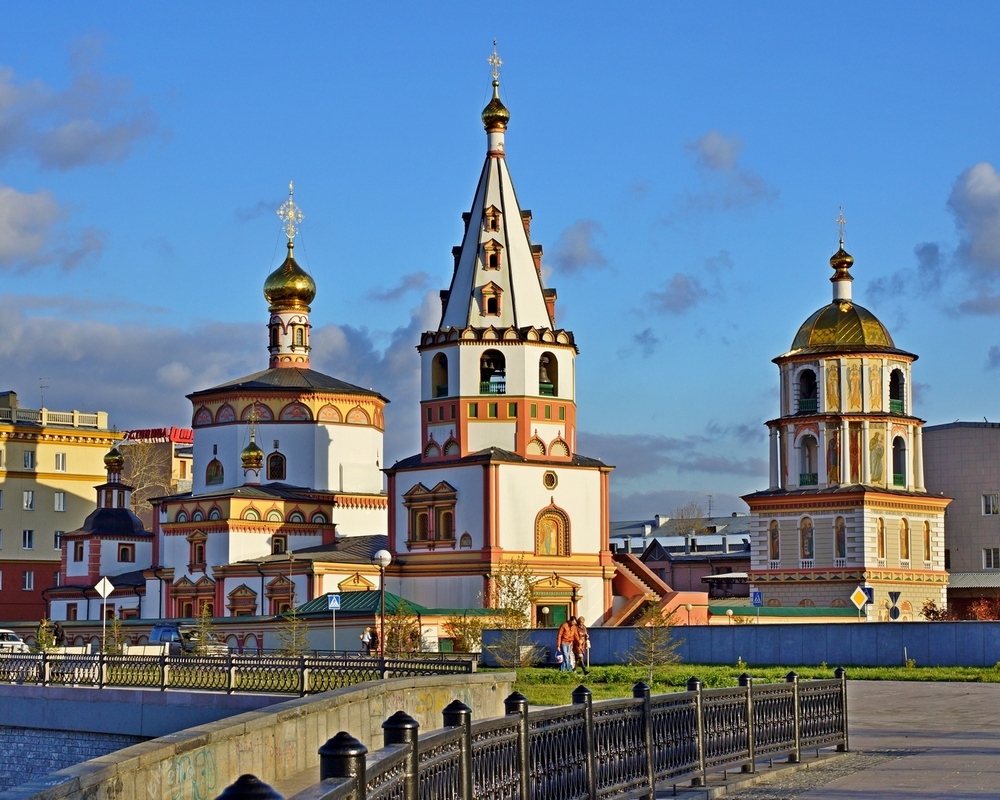 Церковь Иркутск набережная