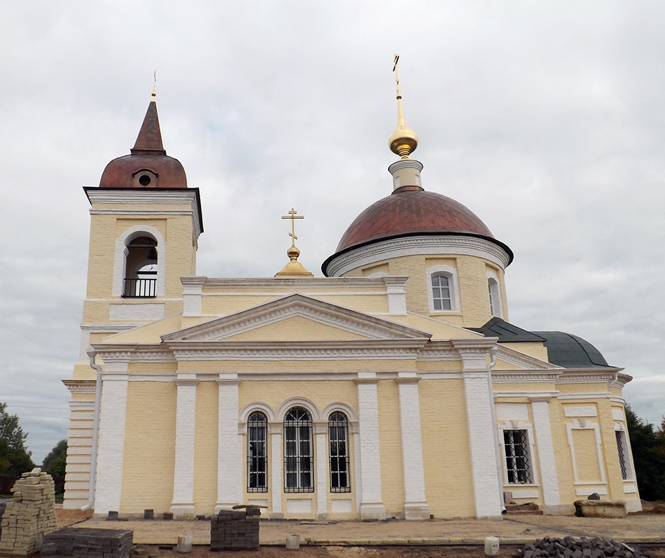 Храм воскресения в воскресенском расписание. Храм в Рузе. Церковь Воскресения Словущего (Кожино) храмы Рузского благочиния.