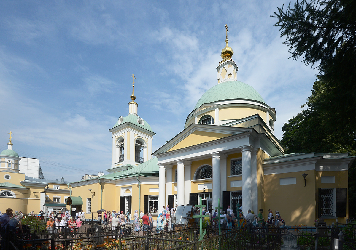 Паломничество на Ивановское кладбище (Москва), в Москву – Азбука паломника