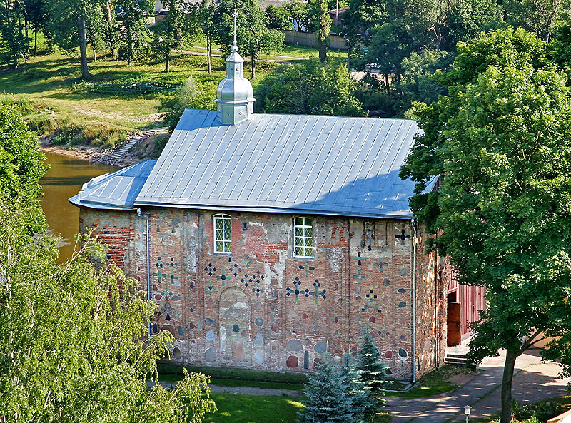 Церковь гродно. Коложская Церковь Гродно. Борисоглебская Церковь (Гродно). Церковь Бориса и Глеба (Коложская Церковь) в Гродно. Борисоглебская Церковь на Коложе в Гродно.