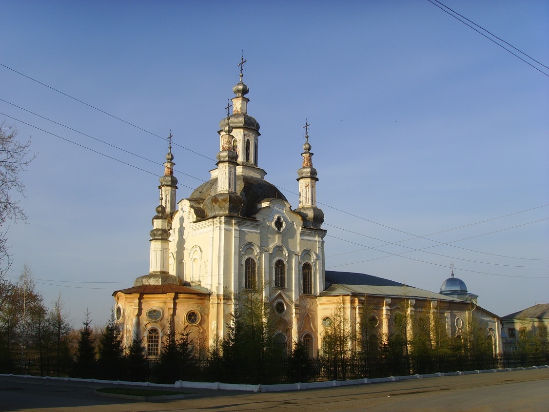 Спасо Преображенский собор Шадринск