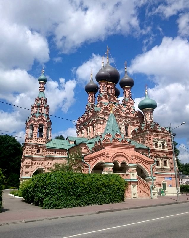 Храм Живоначальной Троицы в Останкино венчание