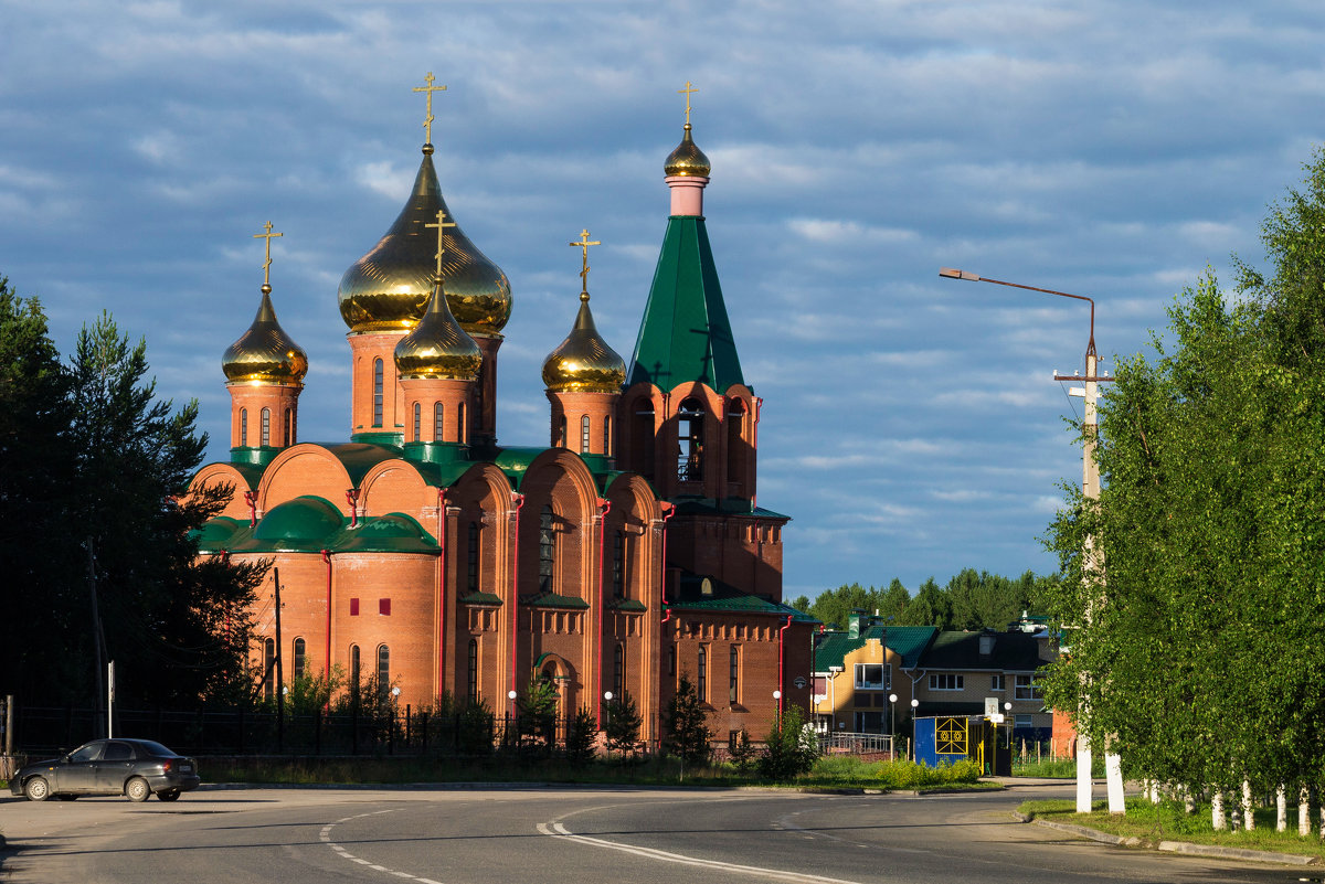 Сосногорск церковь