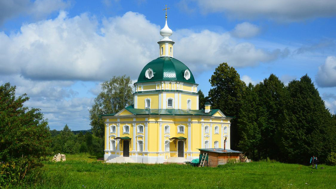 Тараканово Церковь зима