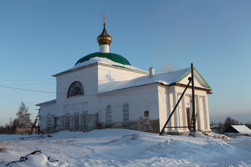 Погода арефино рыбинский ярославской. Арефино храм Живоначальной Троицы.