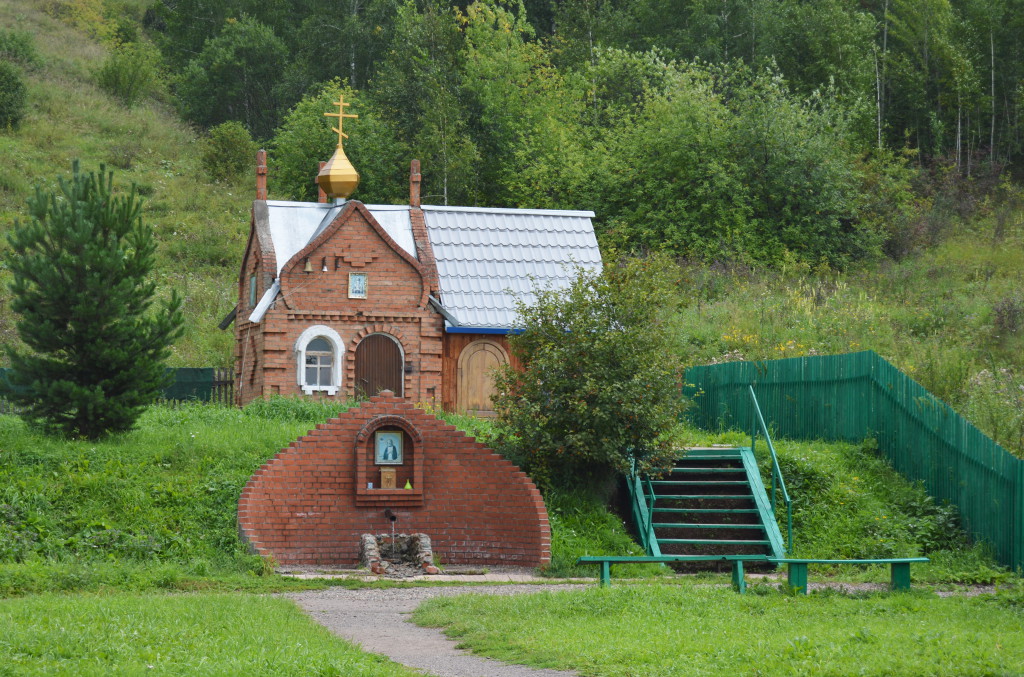 Саровская пустынь Родник Серафима Саровского