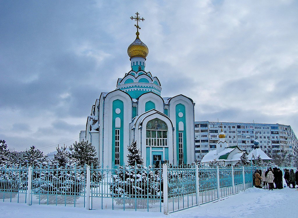 Храм в волжском