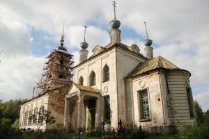 Храм Воскресения Христова (Поповка), Воскресенский храм Поповка 1