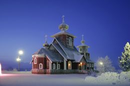 Храм в честь преподобного Серафима Саровского г. Новый Уренгой