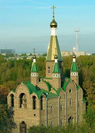 Троице-Сергиев храм, подворье Заволжского мужского монастыря в честь Честного и Животворящего Креста Господня
