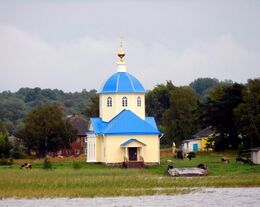 Храм Тихвинской иконы Божией Матери (Сенная Губа)