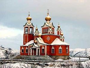 Мурманская область (храмы), Никольский храм Полярный3