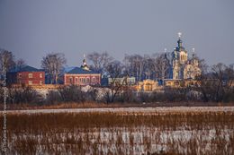 Общий вид на монастырь с северо-запада