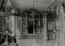 Внутреннее убранство каменной церкви Петра и Павла, 1873 года постройки
