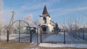 Камызякский район (Астраханская область), Волго-Каспийский, храм Николая