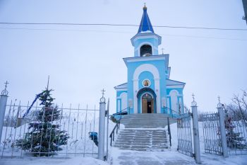 Церковь Владимирской иконы Божьей Матери (Агаповка), Храм Владимирской иконы Божьей Матери Агаповка 1