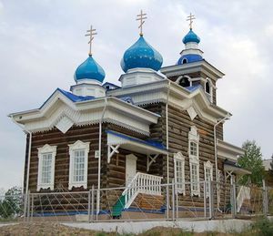 Хабаровский край (храмы), Благовещенский храм Нелькан
