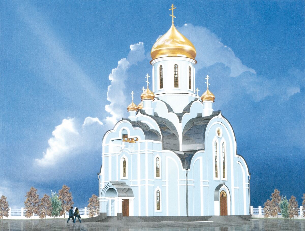 Храм новомучеников в Новосибирске
