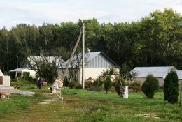 Хозяйственные постройки в южной части