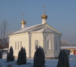 Храм в честь Воскресенье Словущее