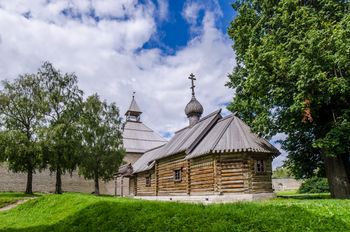 Церковь Димитрия Солунского (Старая Ладога), Церковь Димитрия Солунского (1731) в Старой Ладоге