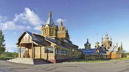 Церковь святых Жен-мироносиц и храм преподобного Серафима Саровского